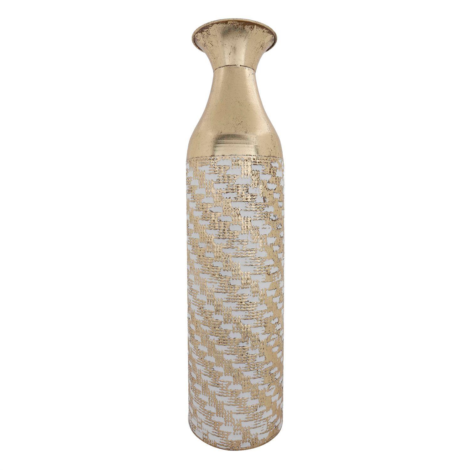 Jarrón Decorativo XL Estambul Gold Mediano-0