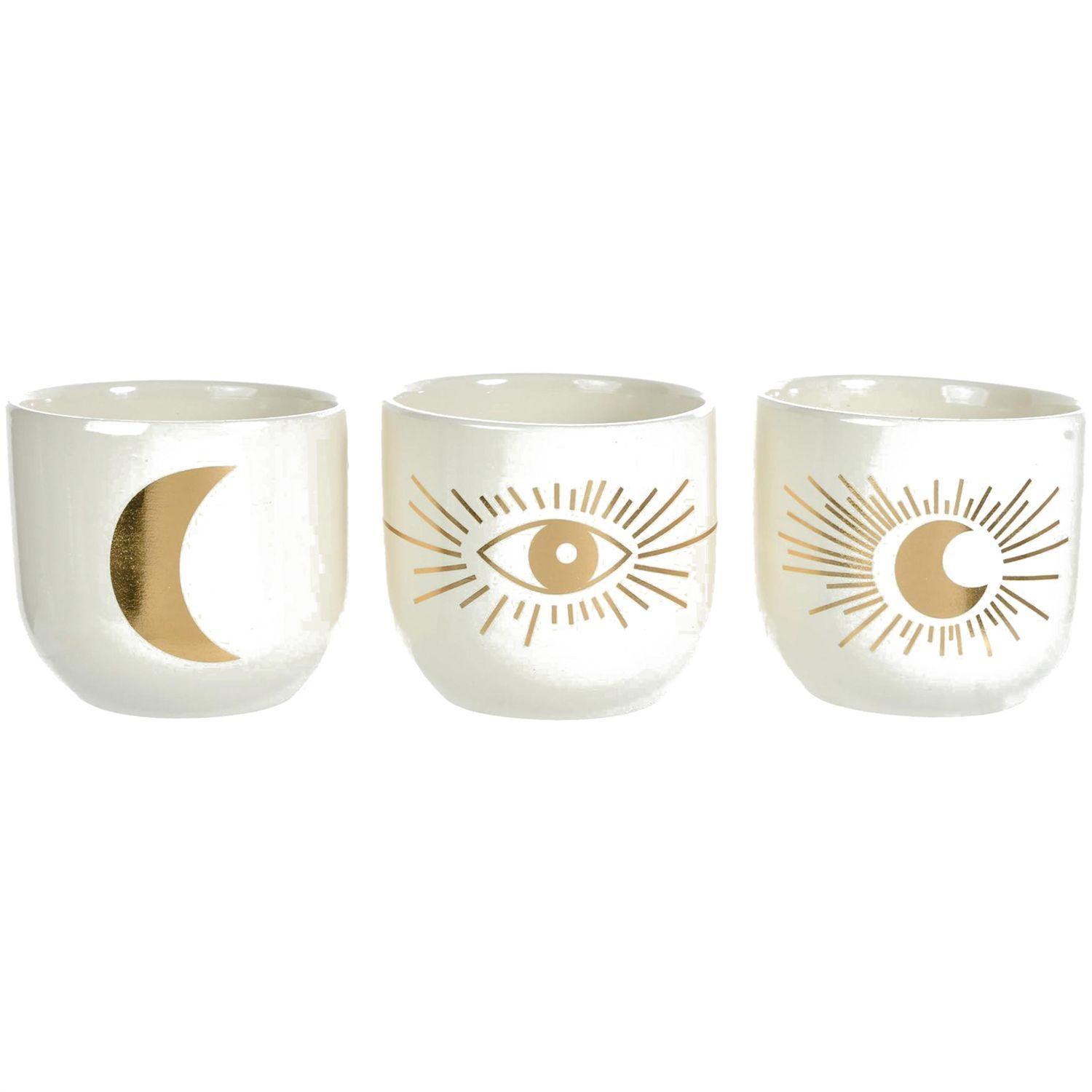 Set de Macetas Decorativas Cosmico 3 Piezas-0