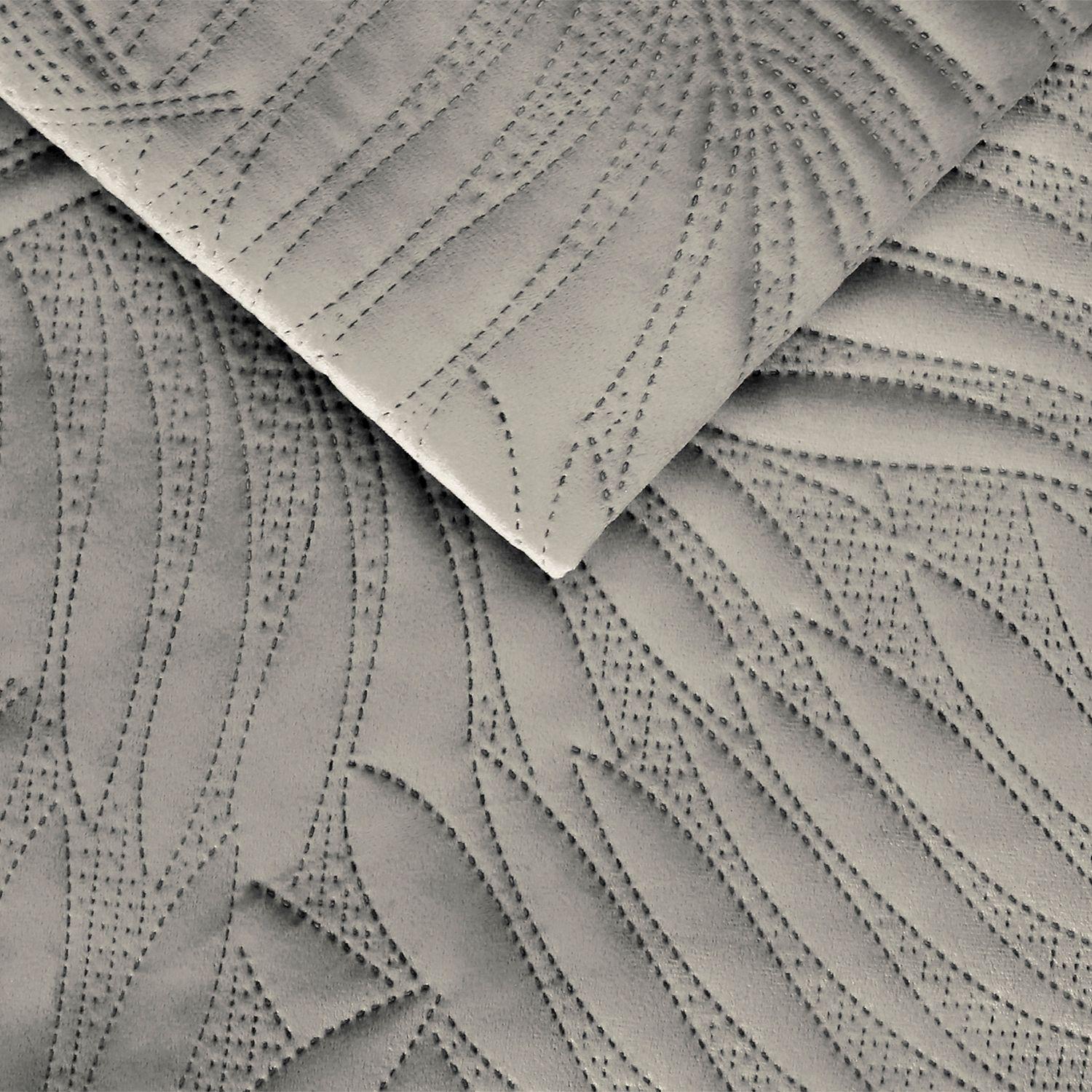 Quilt Liso Velvet Paris Gris Perla King-2