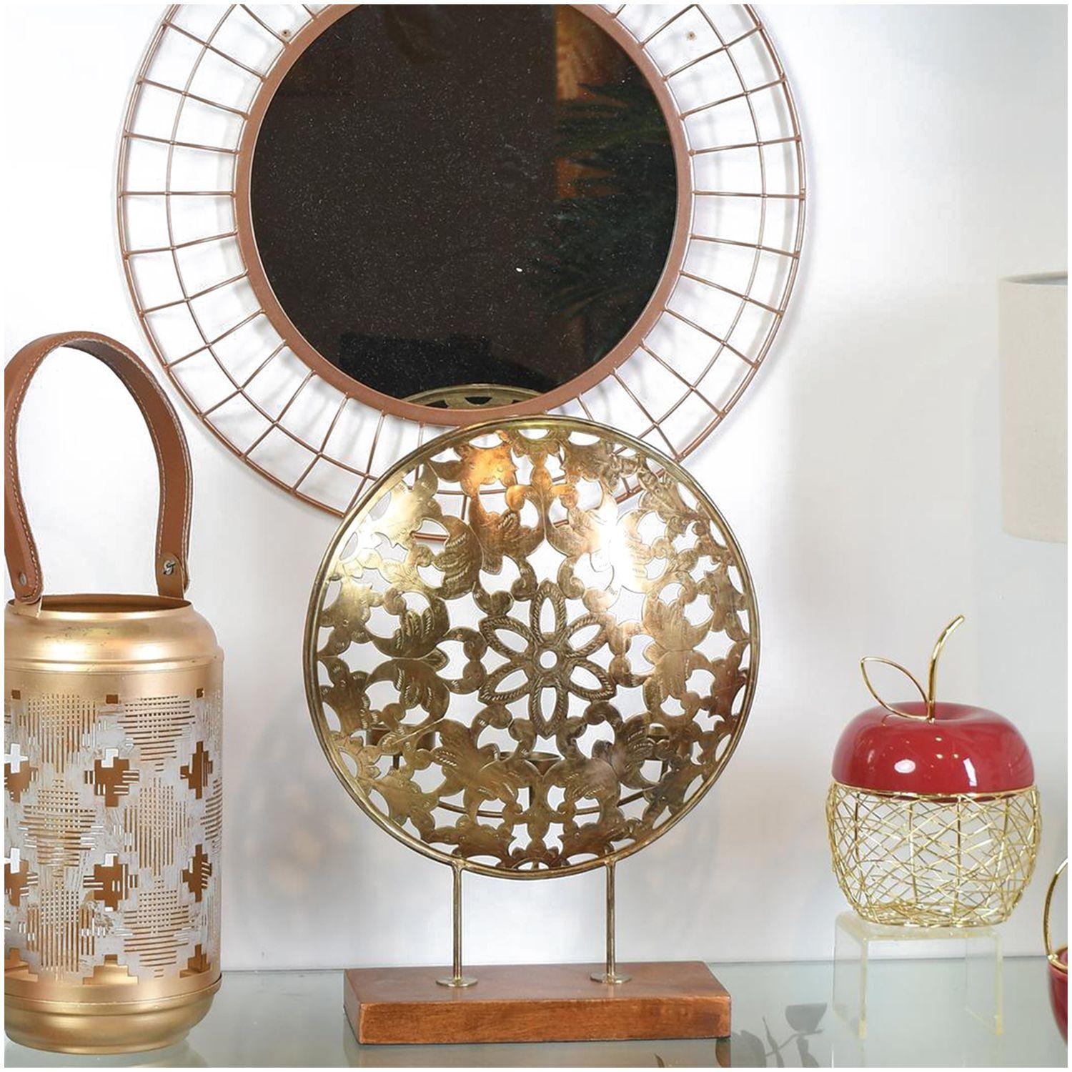 Figura Decorativa Amalfi Gold Cicular-3