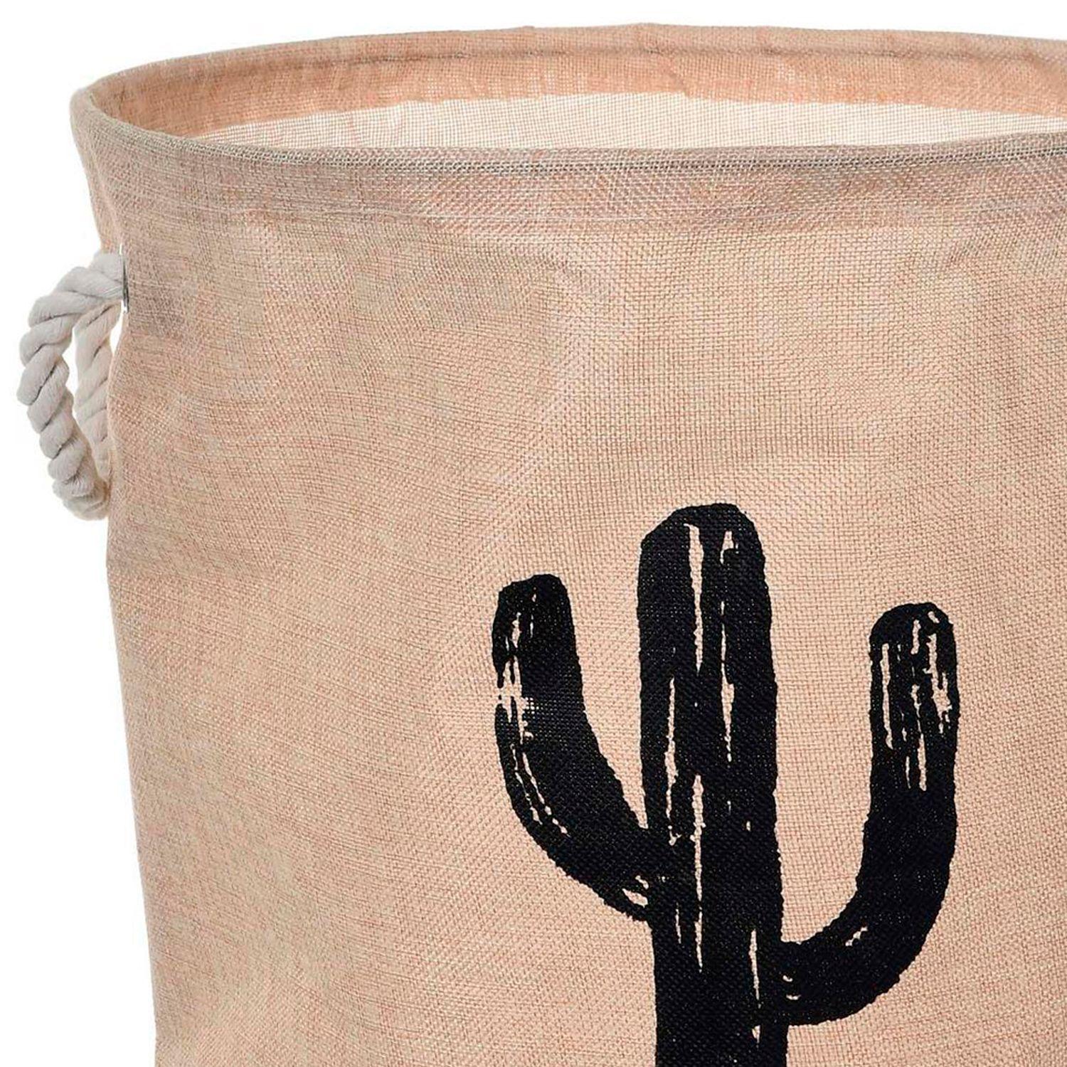 Cesta Decorativa Para Ropa Cactus -2