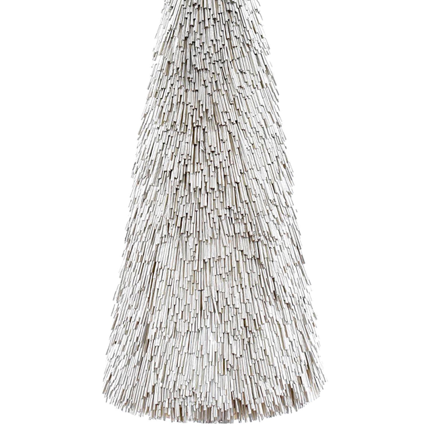 Arbol Navideño Decorativo Amberes Silver 47 Cms-1