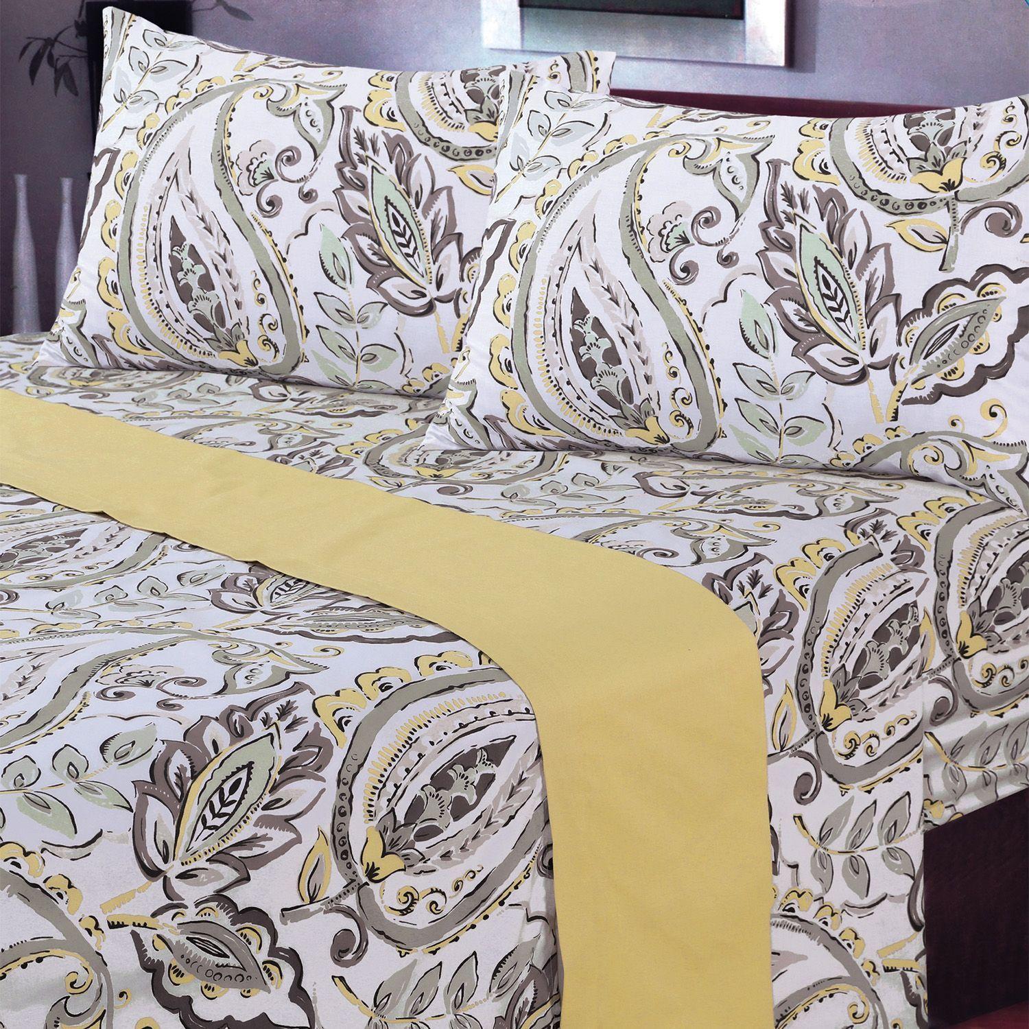 Juegos de Sabanas T144 1 Plaza Calabazas Beige-3