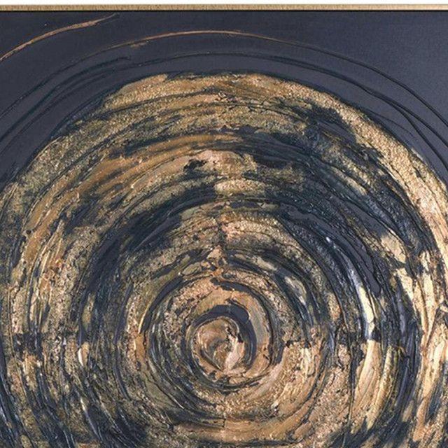 Cuadro Decorativo Sol Black 82 x 82-2