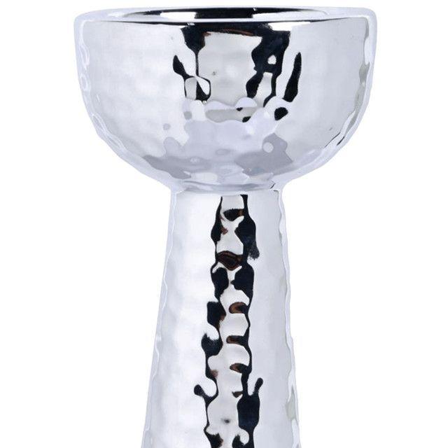 Portavela Decorativo Sicilia Grande Silver-2