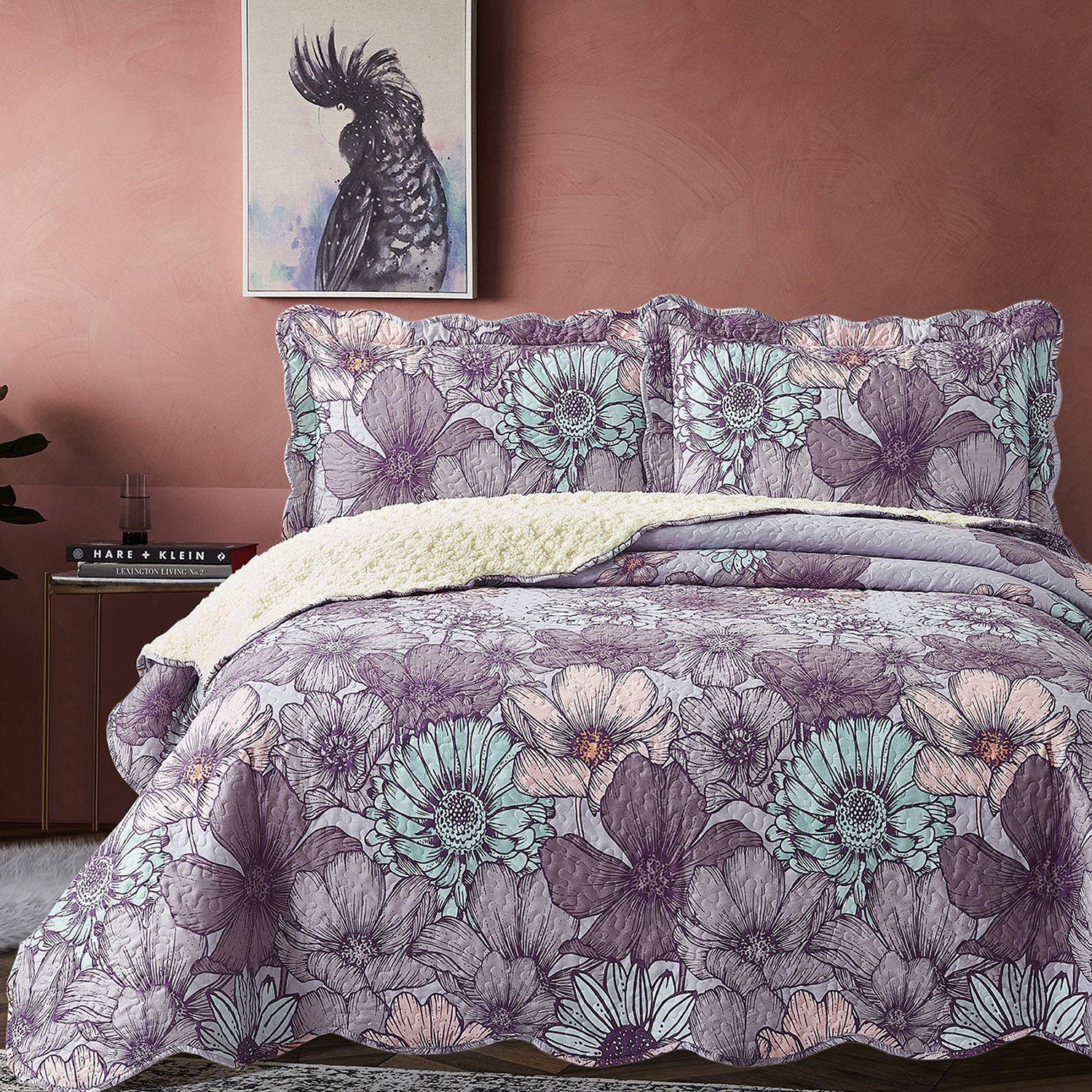 Quilt Sherpa King Ambrosia-4