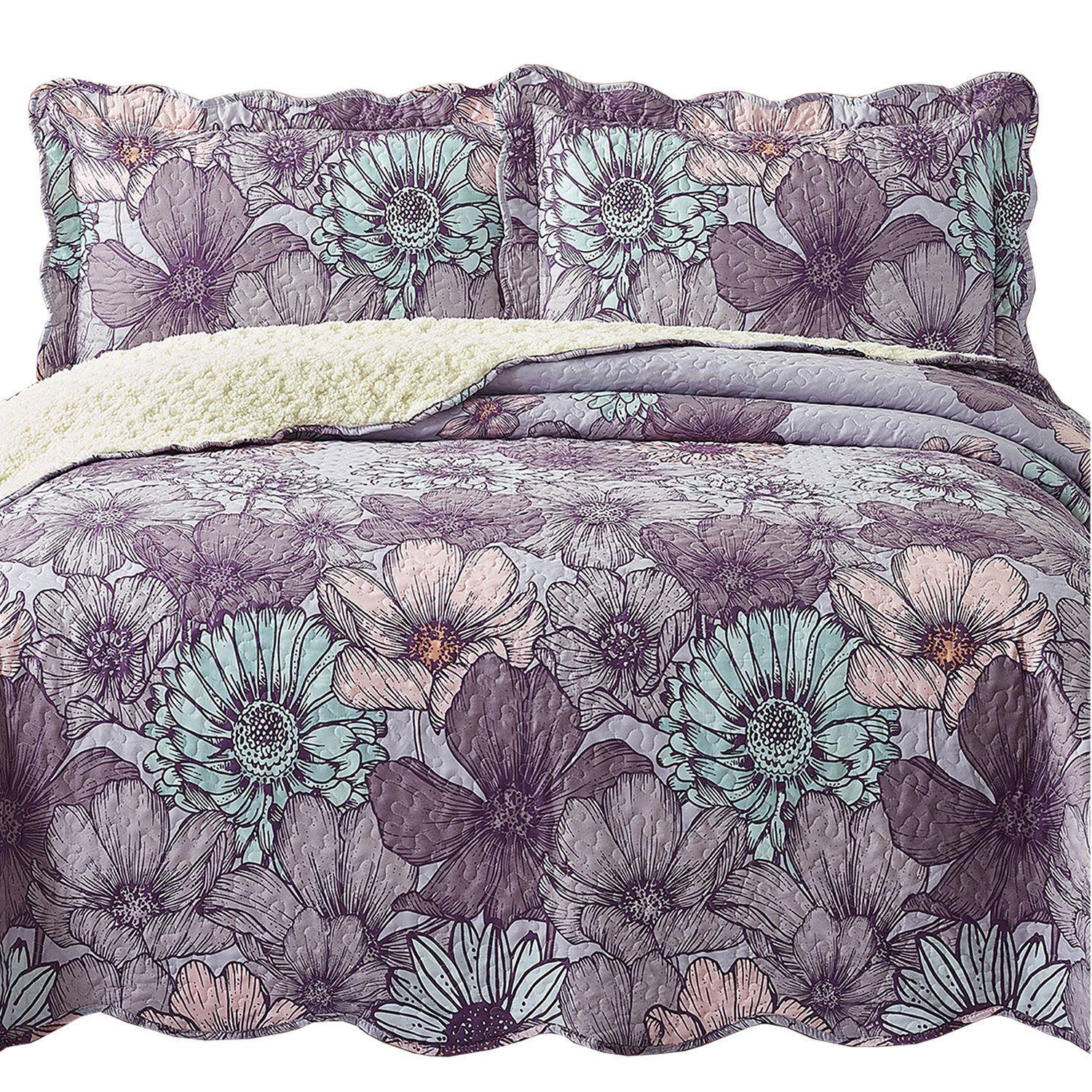 Quilt Sherpa King Ambrosia-4