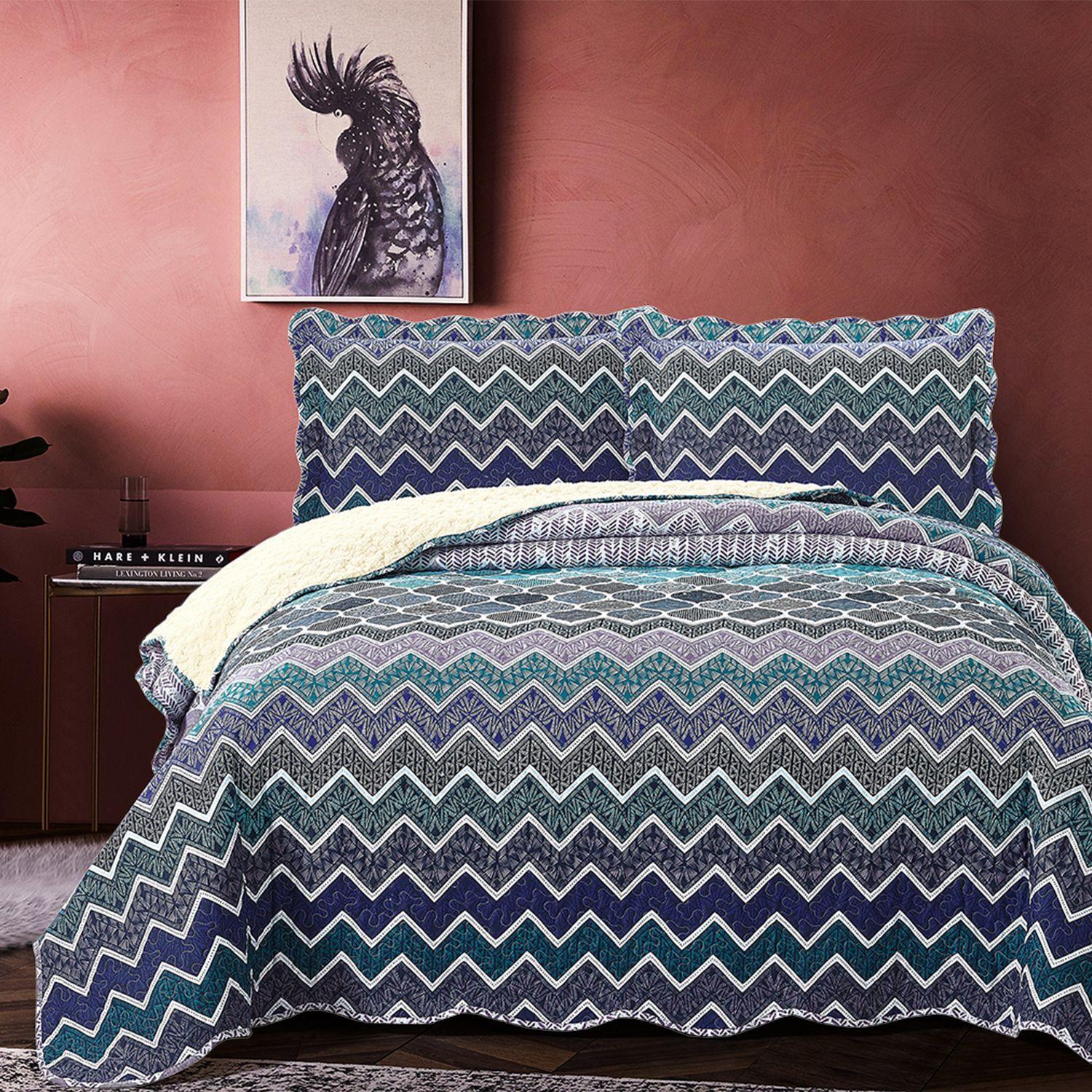 Quilt Sherpa 2 Plazas Boston-4