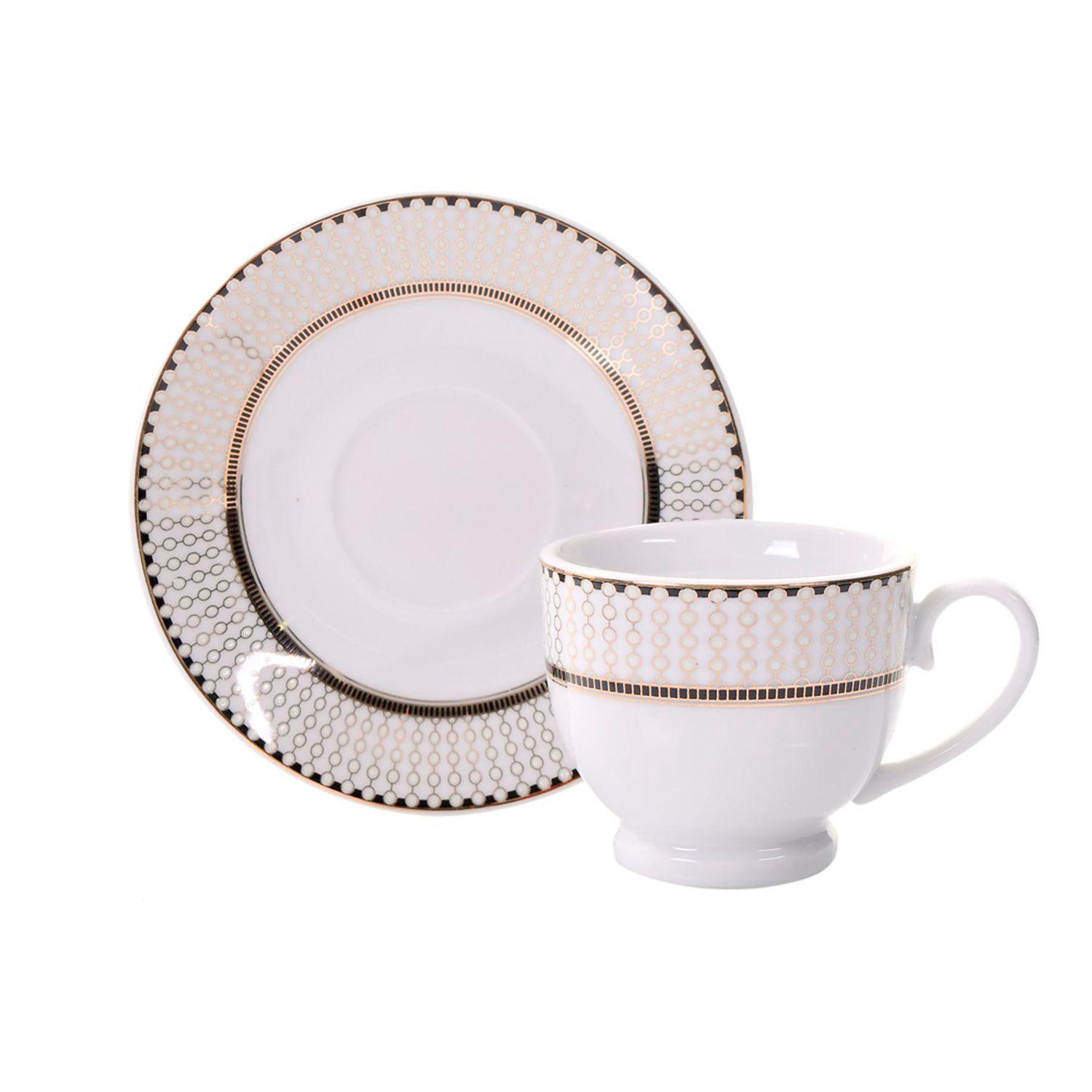 Juego de Tazas Versailles Para Té 12 Piezas-0