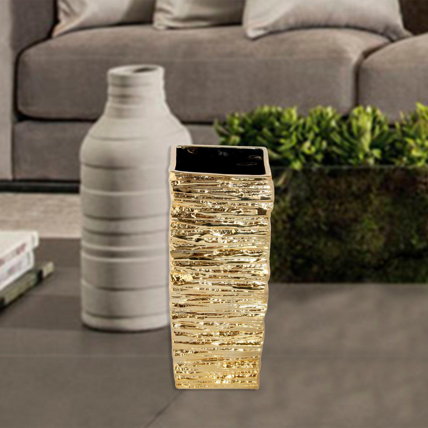 Jarrón Decorativo Liverpool Gold Grande-4