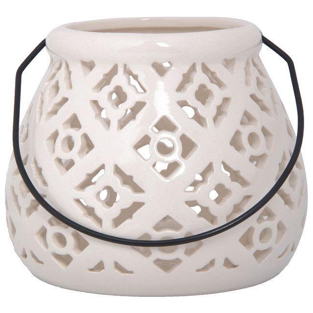 Candelero Marrakech Blanco Bajo-0