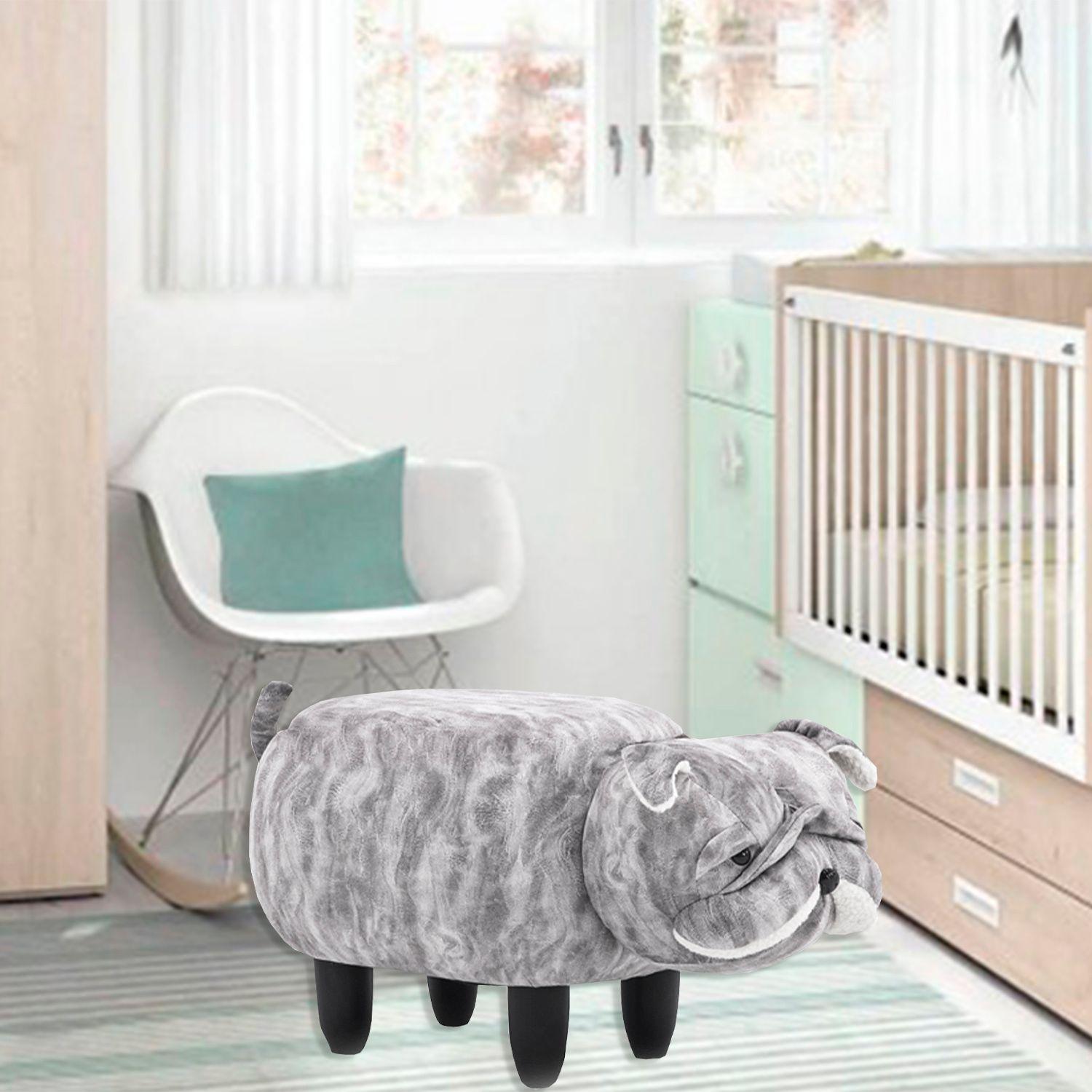 Banca Infantil Decorativa Bulldog-4