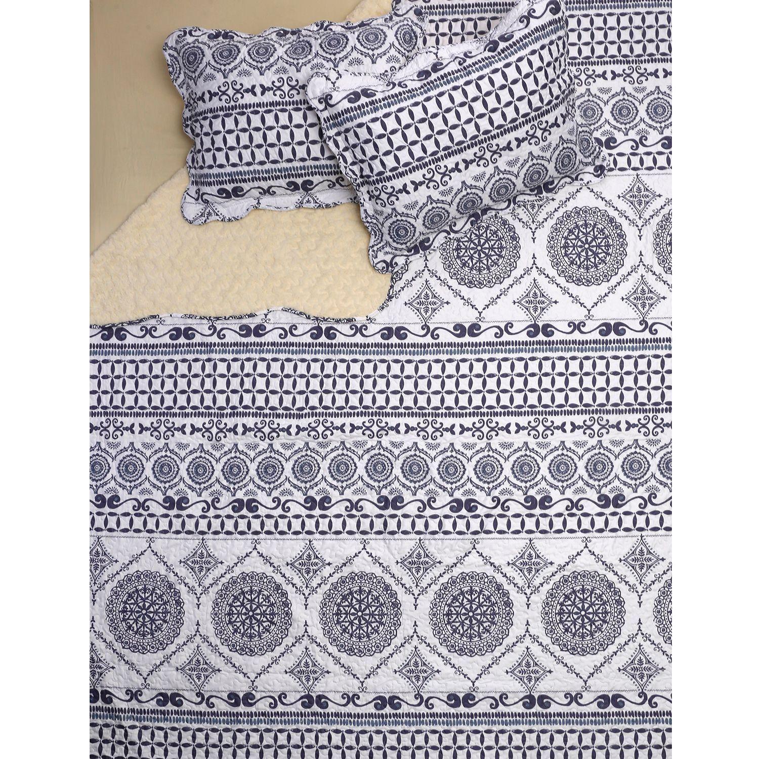 Quilt Sherpa King Bombay-3