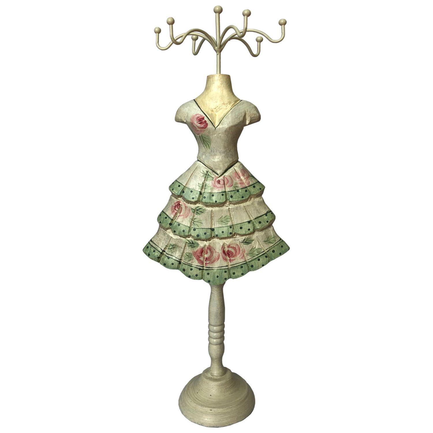 Joyero Decorativo Colgante Muñeca Madera-0