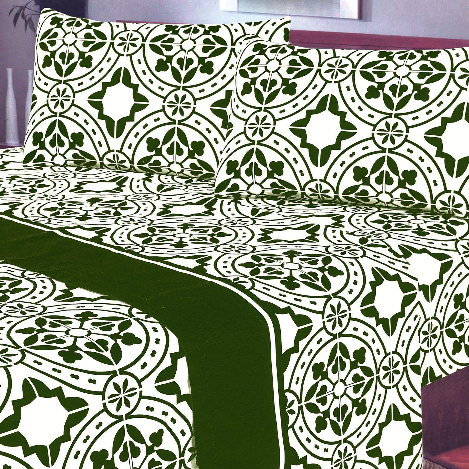 Juegos de Sabanas T144 Superking Boceto Green-3