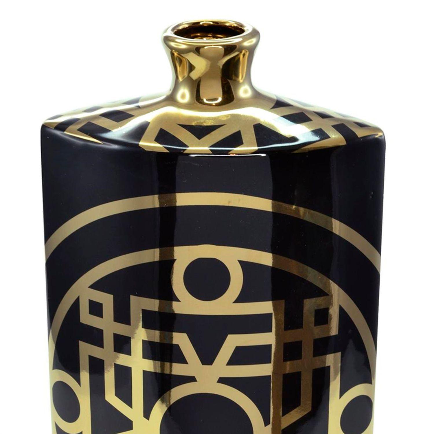 Jarrón Decorativo Shanghai Black Grande-2