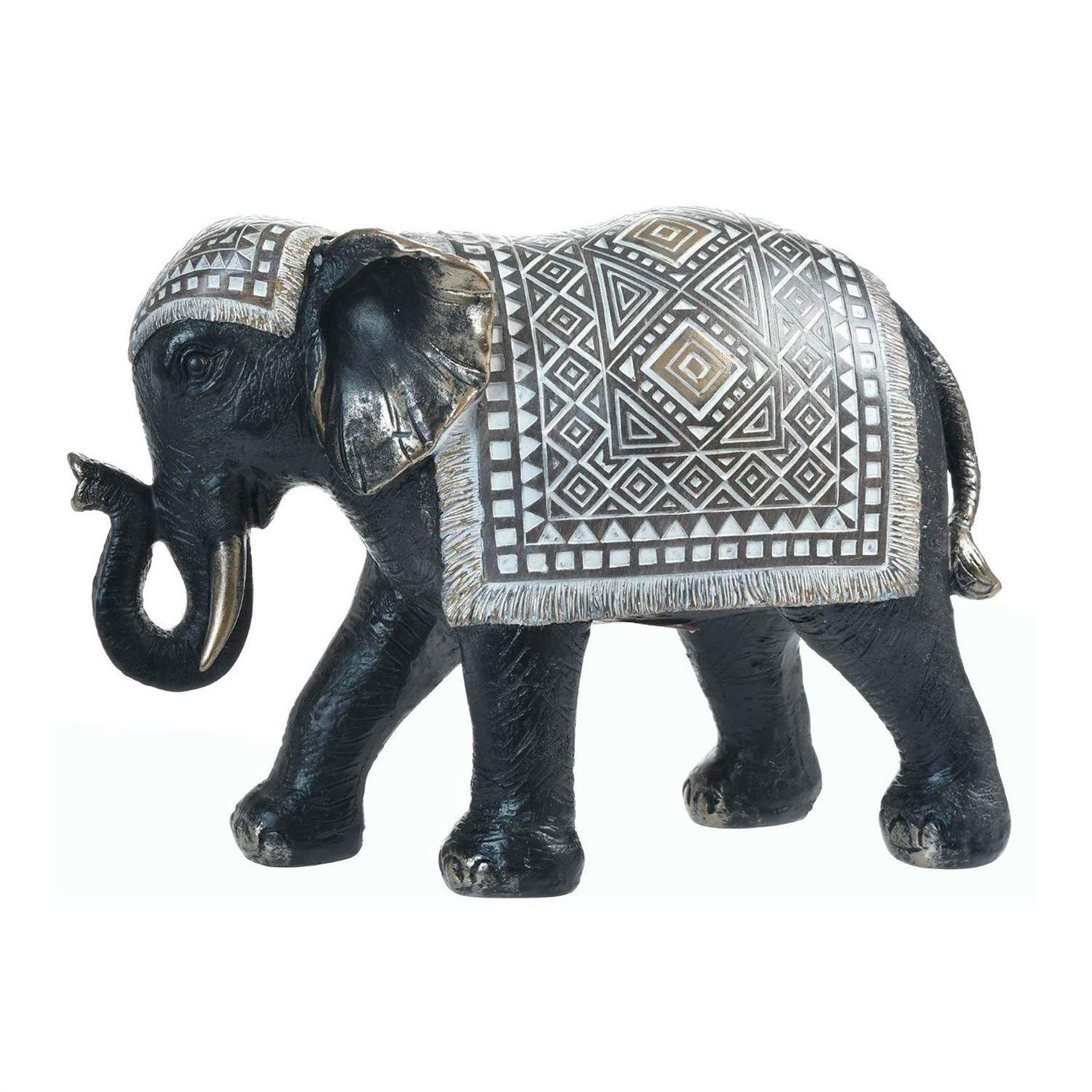Figura Decorativa Elefante Uttar Grande-0