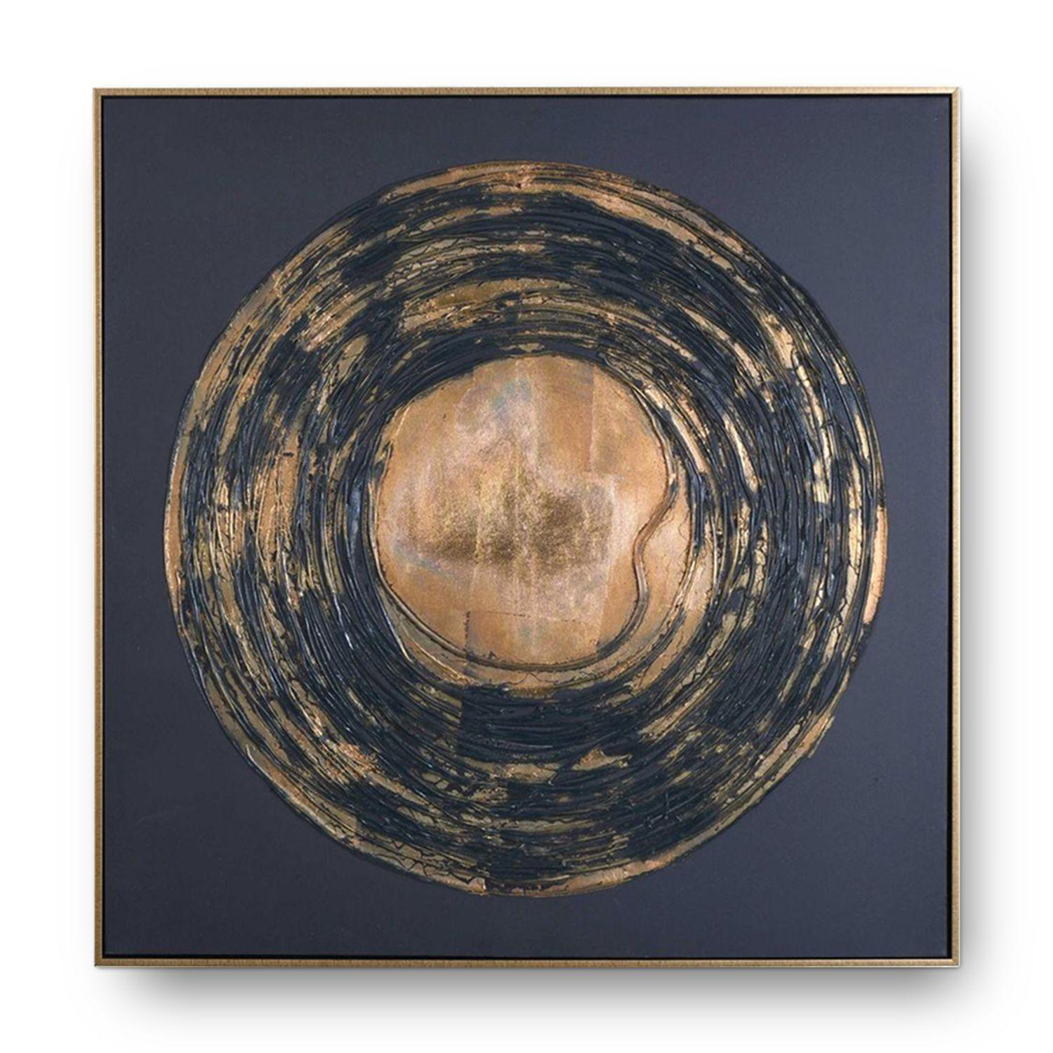 Cuadro Decorativo Estrella Black 82 x 82-0