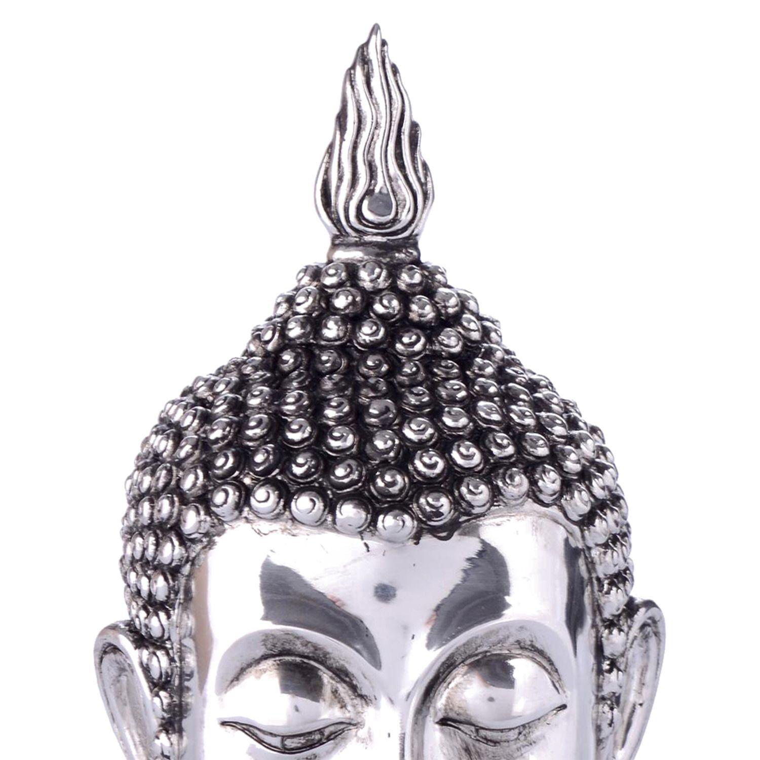 Figura Decorativa Buda Cabeza Jodhpur Silver-2