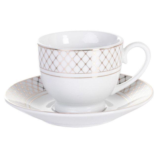 Juego de Tazas Café Florencia Gold 12 Piezas-0