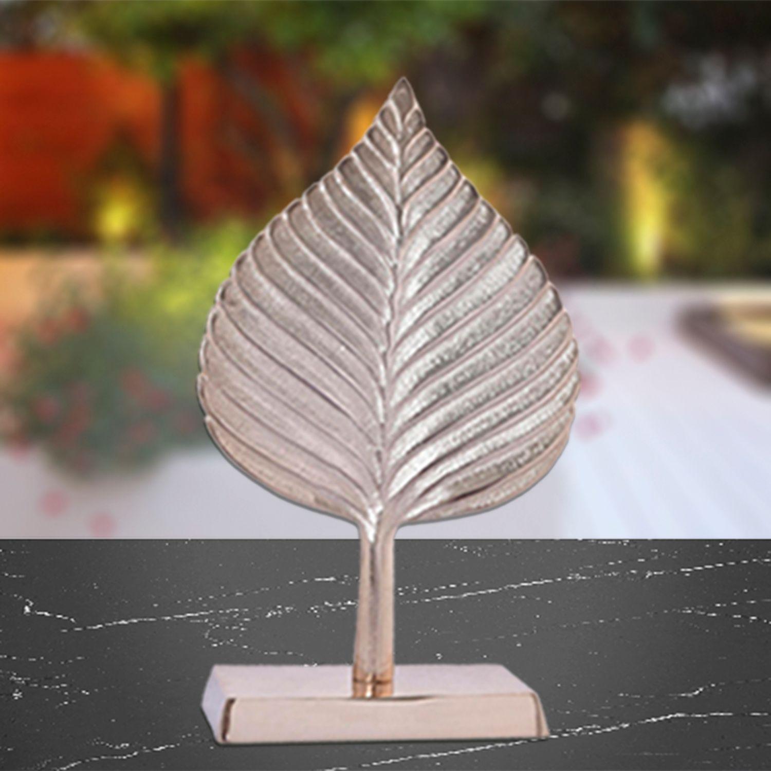 Figura Decorativa Hoja Caserta Gold-3