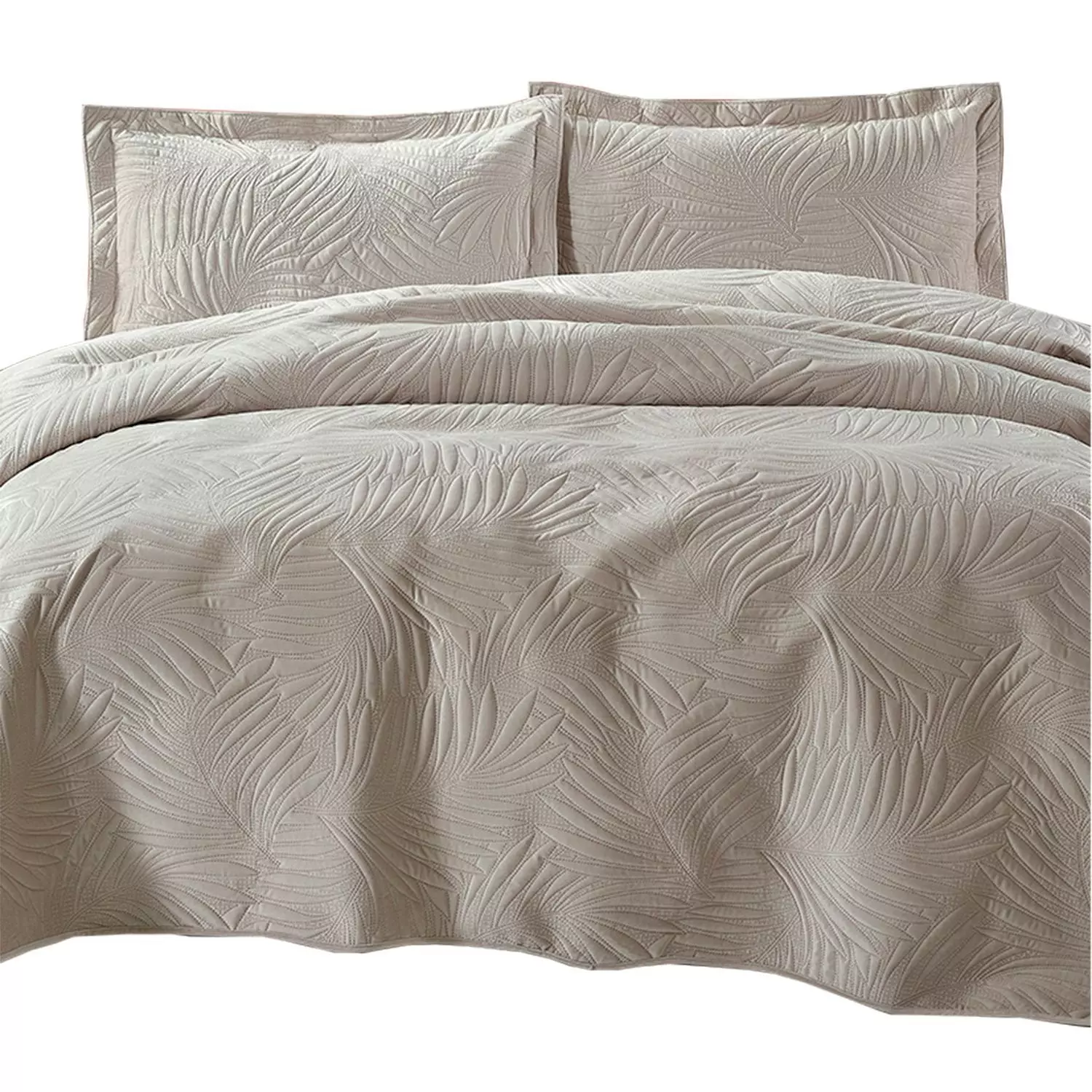 Quilt Liso Velvet Ibiza Crudo King-4