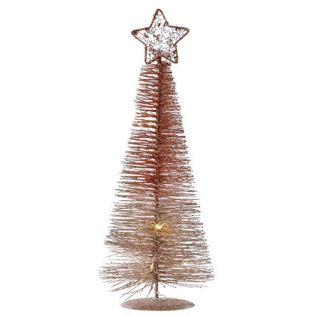 Arbol Navideño Luces Led Estrella 40 Cms-0