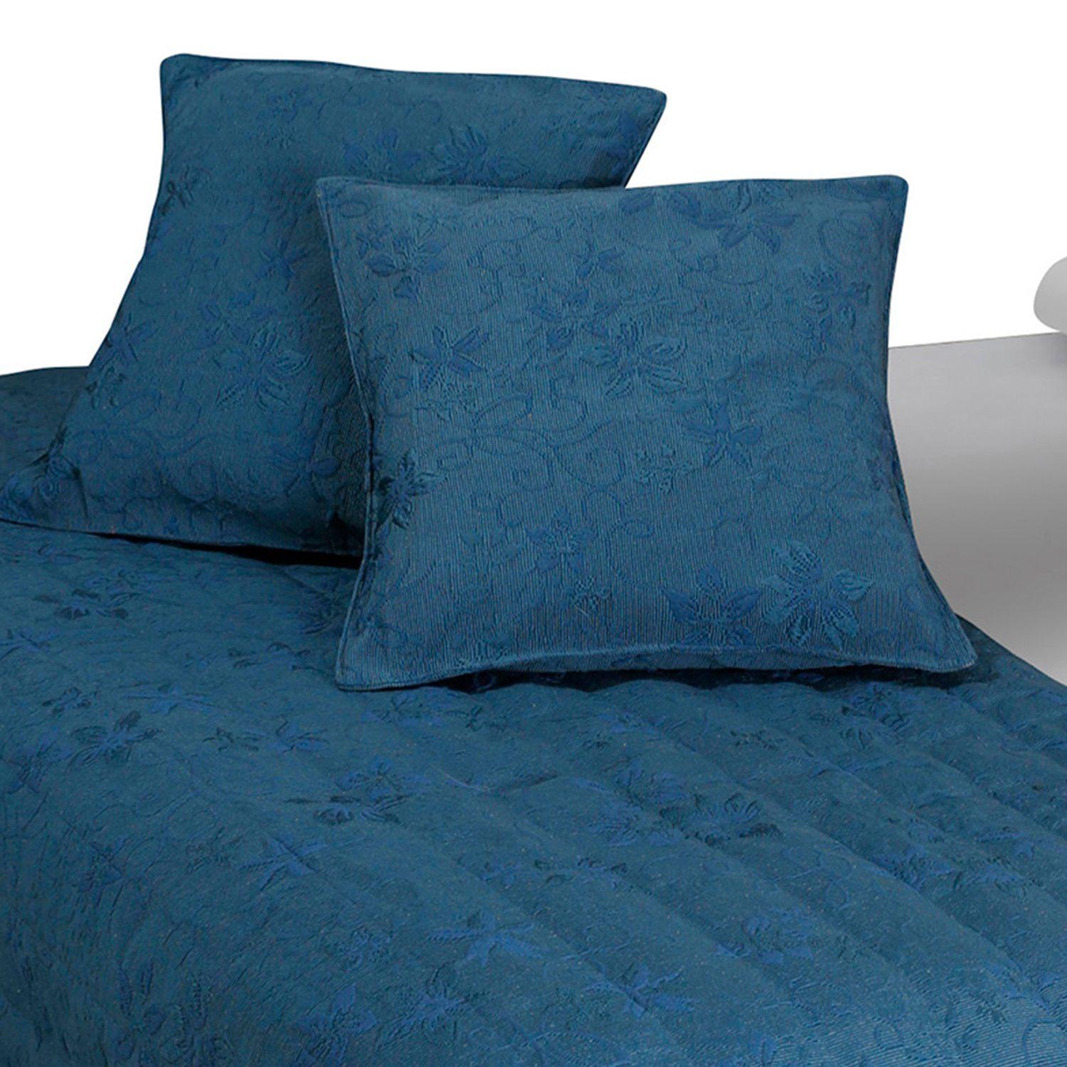 Piecera Con Fundas Victoriana Blue Reversible-1