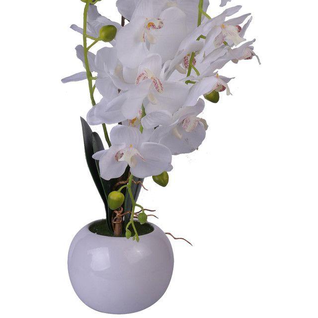 Planta Decorativa Artificial Orquidea Plus XL 70 Cms-2