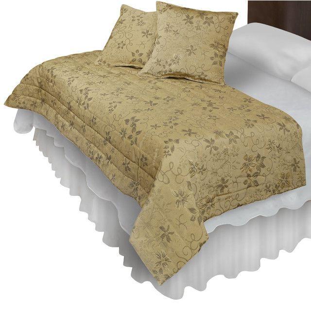 Piecera Con Fundas Victoriana Beige Reversible-0