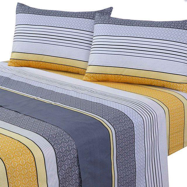 Juegos de Sabanas T144 1 Plaza Londonia Grey-0