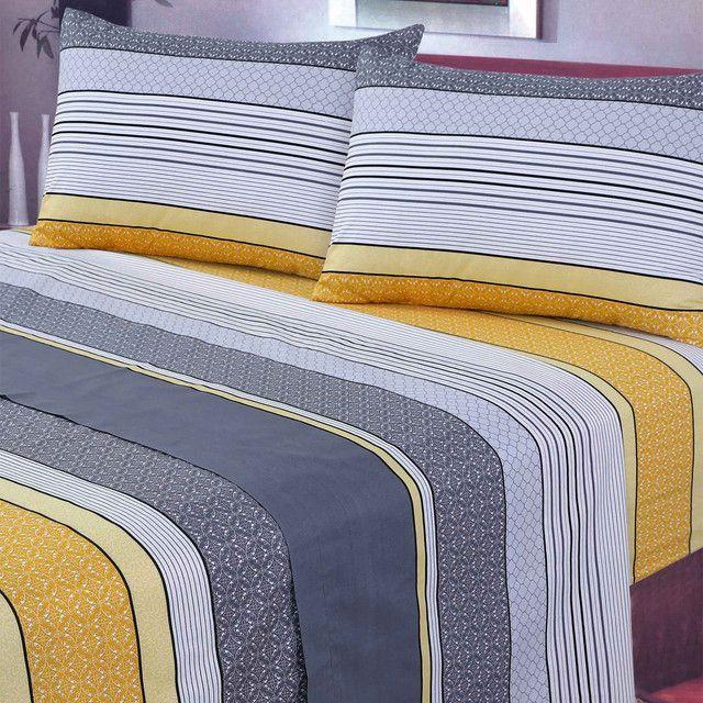 Juegos de Sabanas T144 1 Plaza Londonia Grey-3