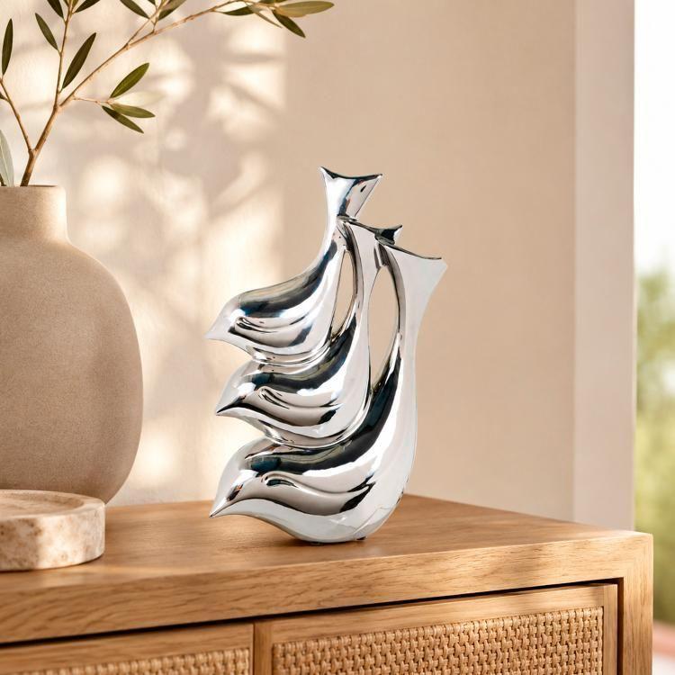 Figura Decorativa Dolphin Family-0