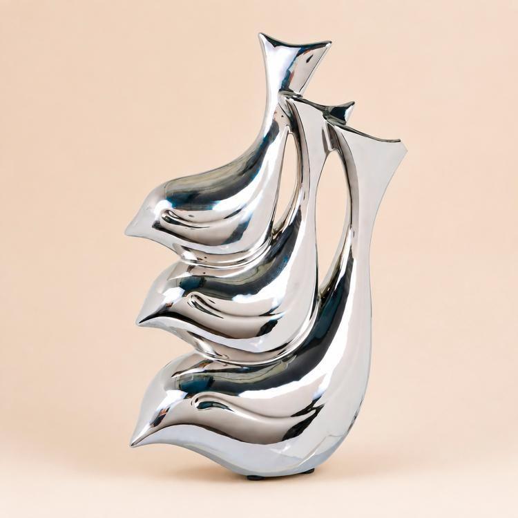Figura Decorativa Dolphin Family-1