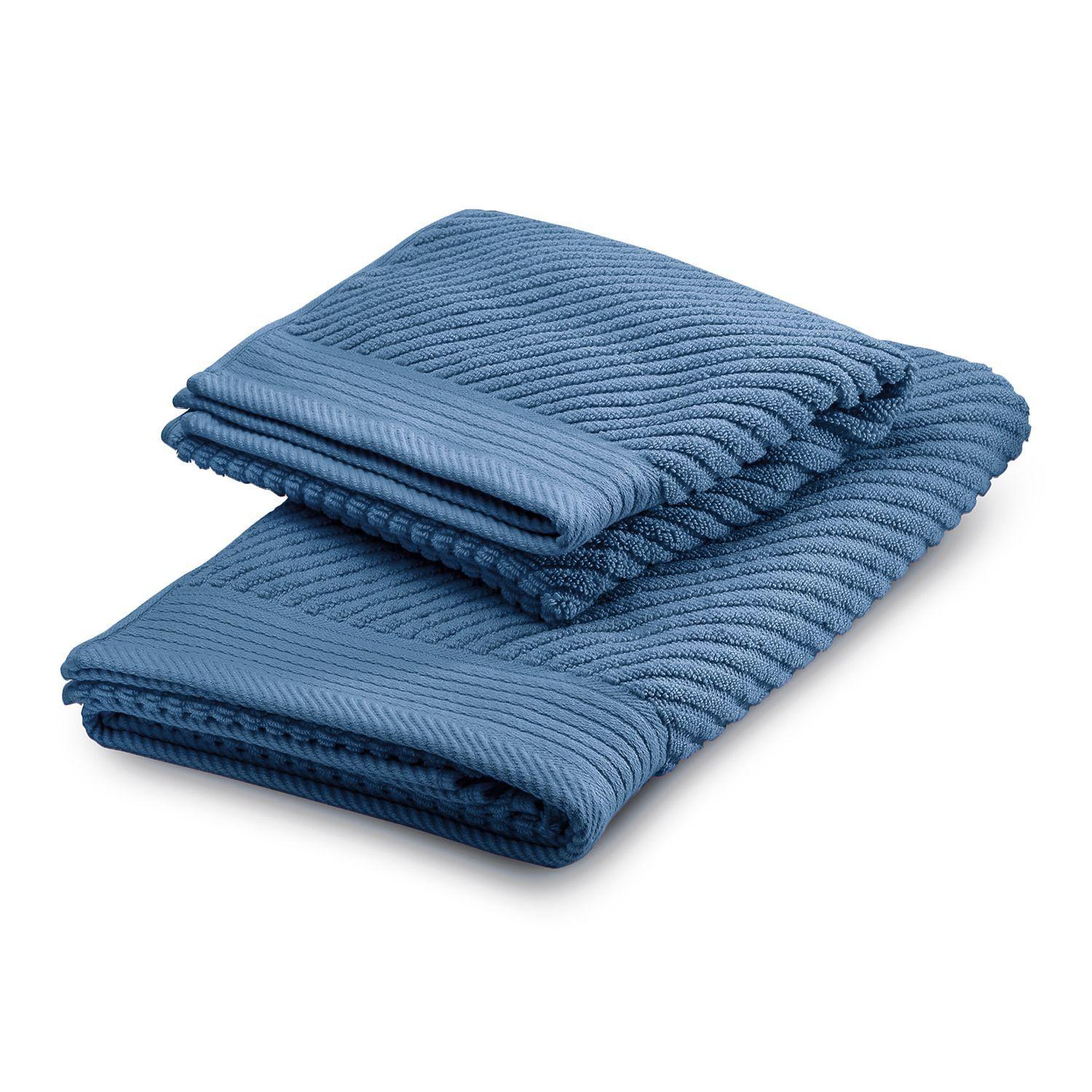 Juego de Toallas de Baño Jacquard Indigo-0