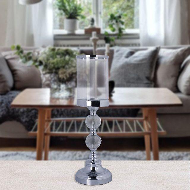 Portavela Decorativo London Silver Grande-3