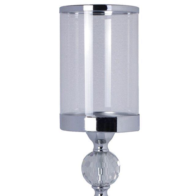 Portavela Decorativo London Silver Grande-2