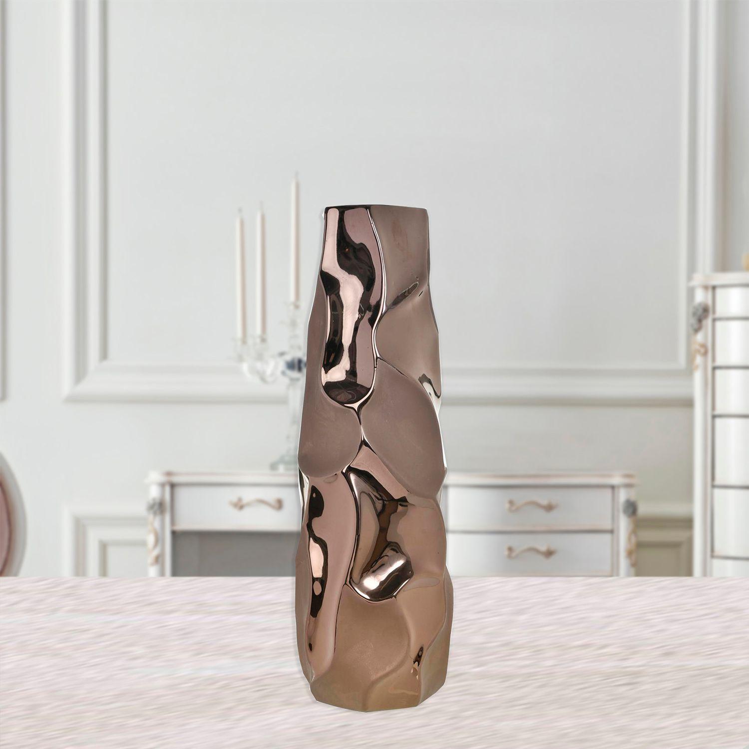 Jarrón Decorativo Vesubio Copper Plus-3