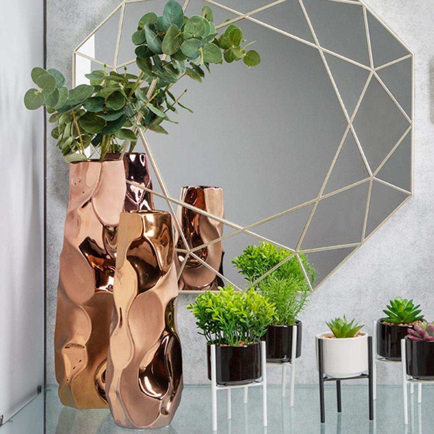 Jarrón Decorativo Vesubio Copper Plus-4