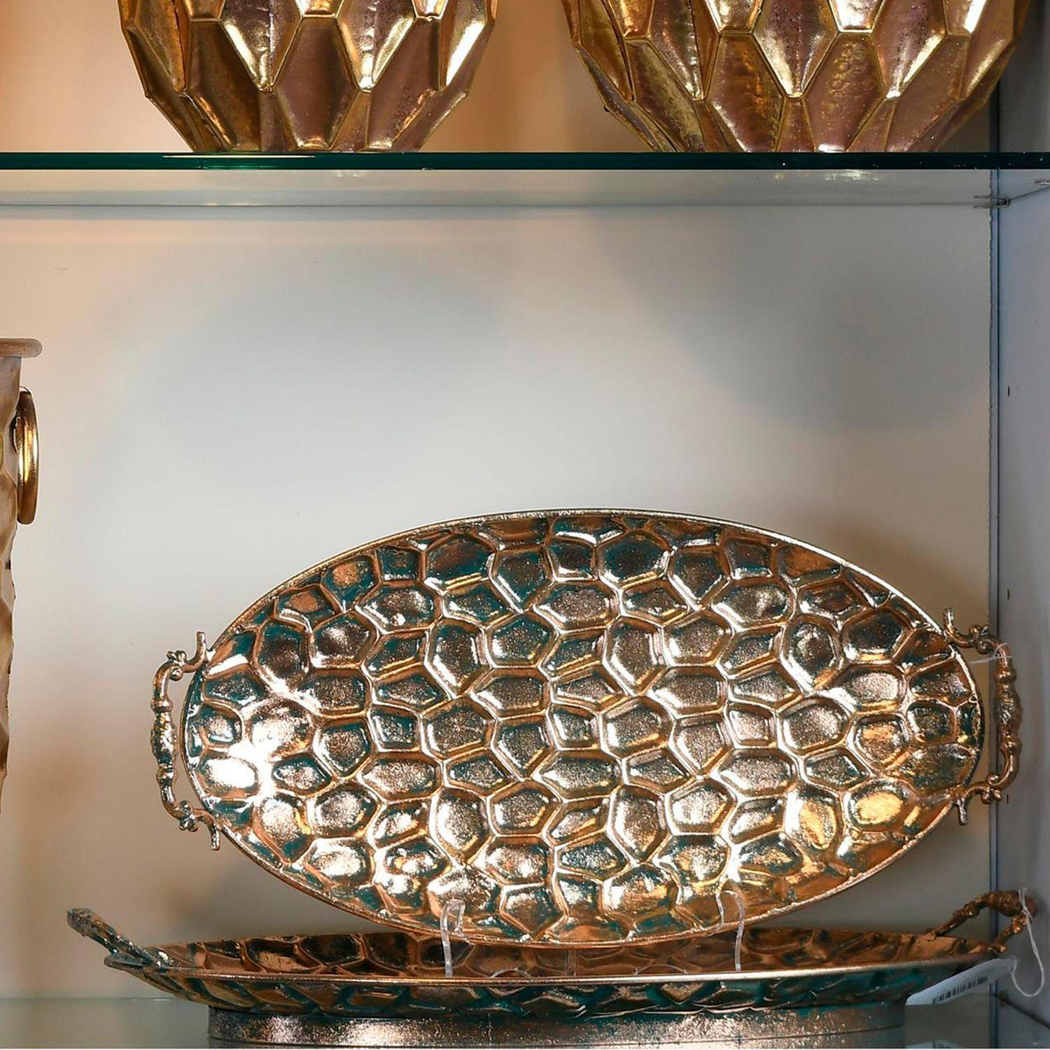 Centro de Mesa Decorativo Catiana Gold-3