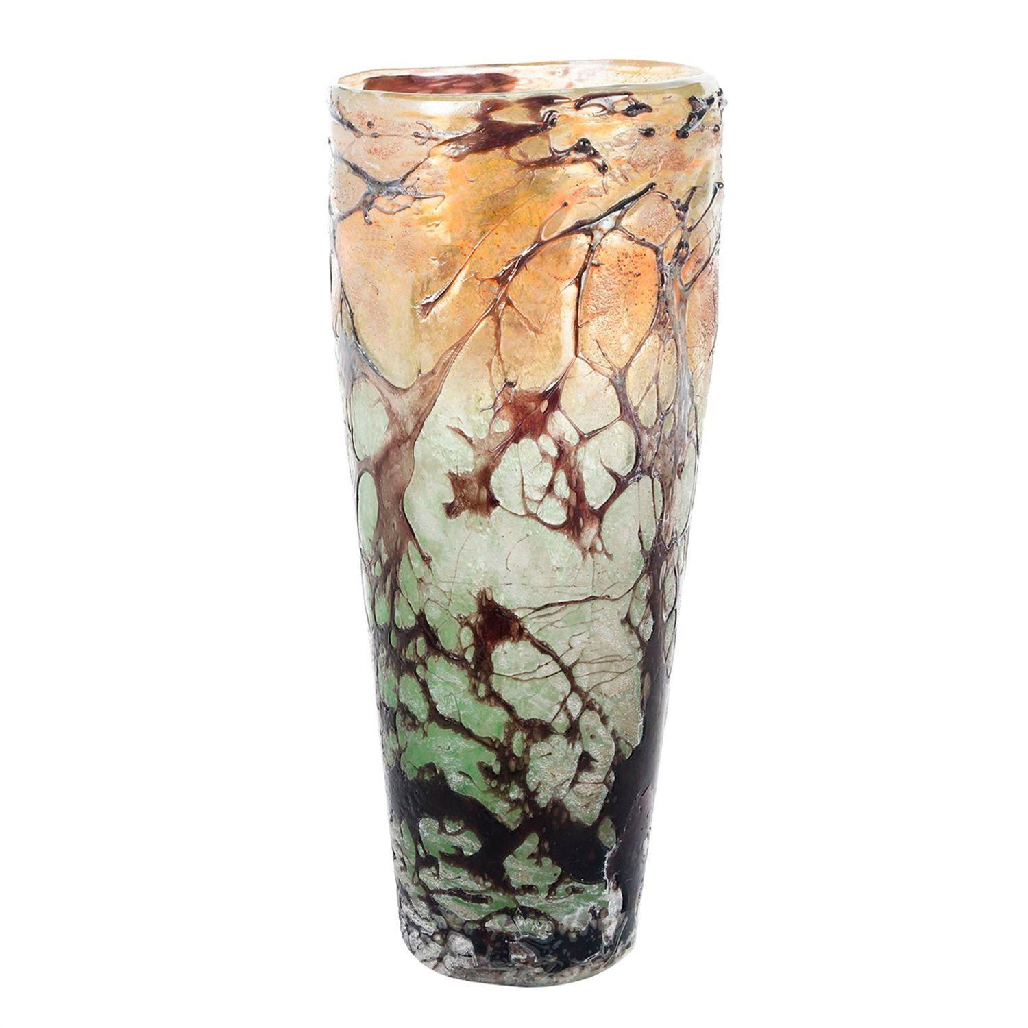 Jarrón Decorativo Burano Ambar Grande-0