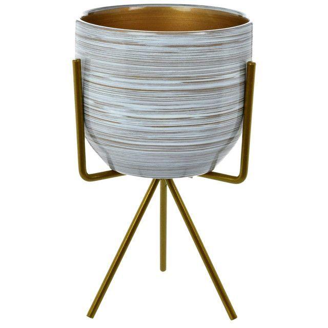 Maceta Decorativa Livorno Grande Soporte-0