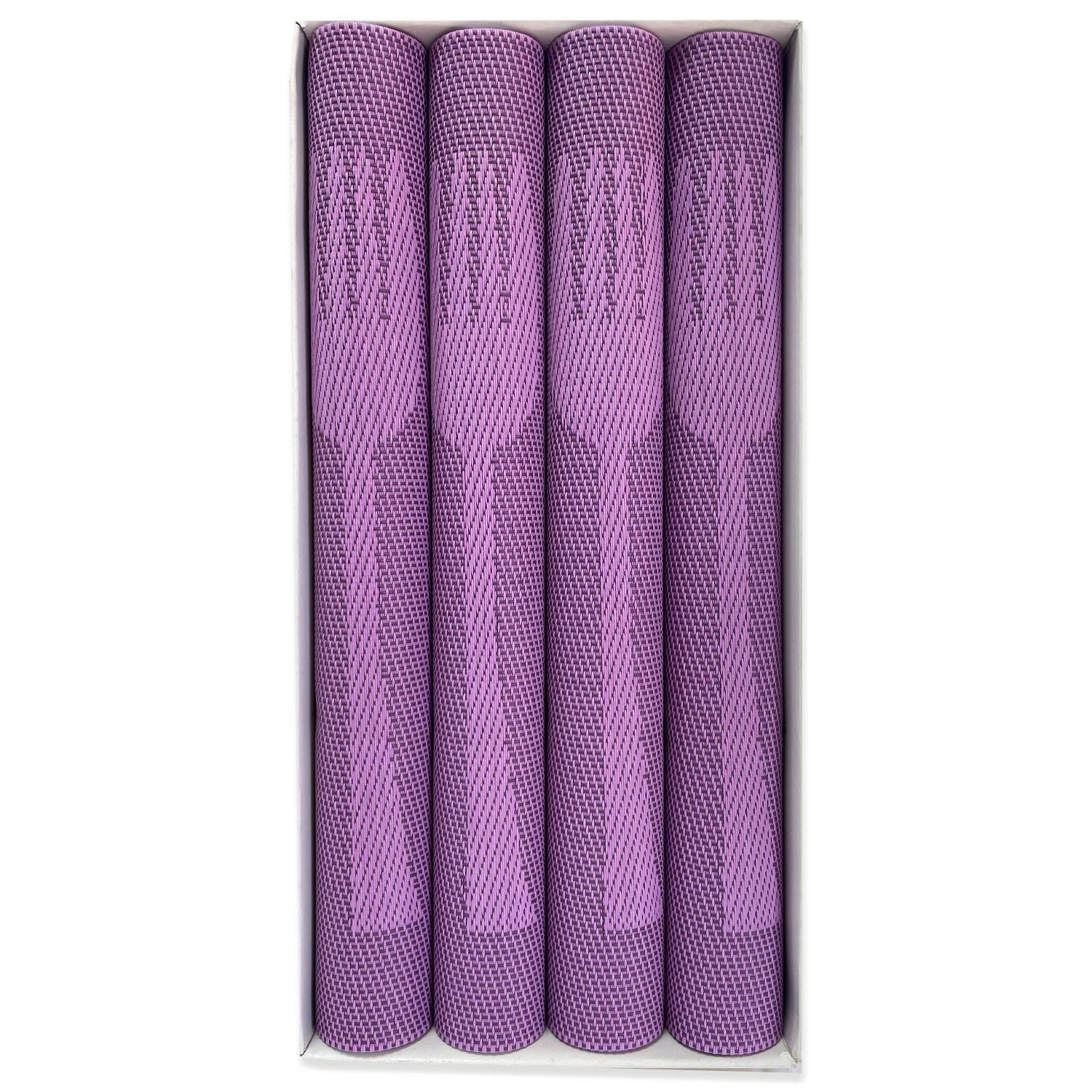 Set de Individuales Decorativo Cubierto 4 Piezas Morado-2