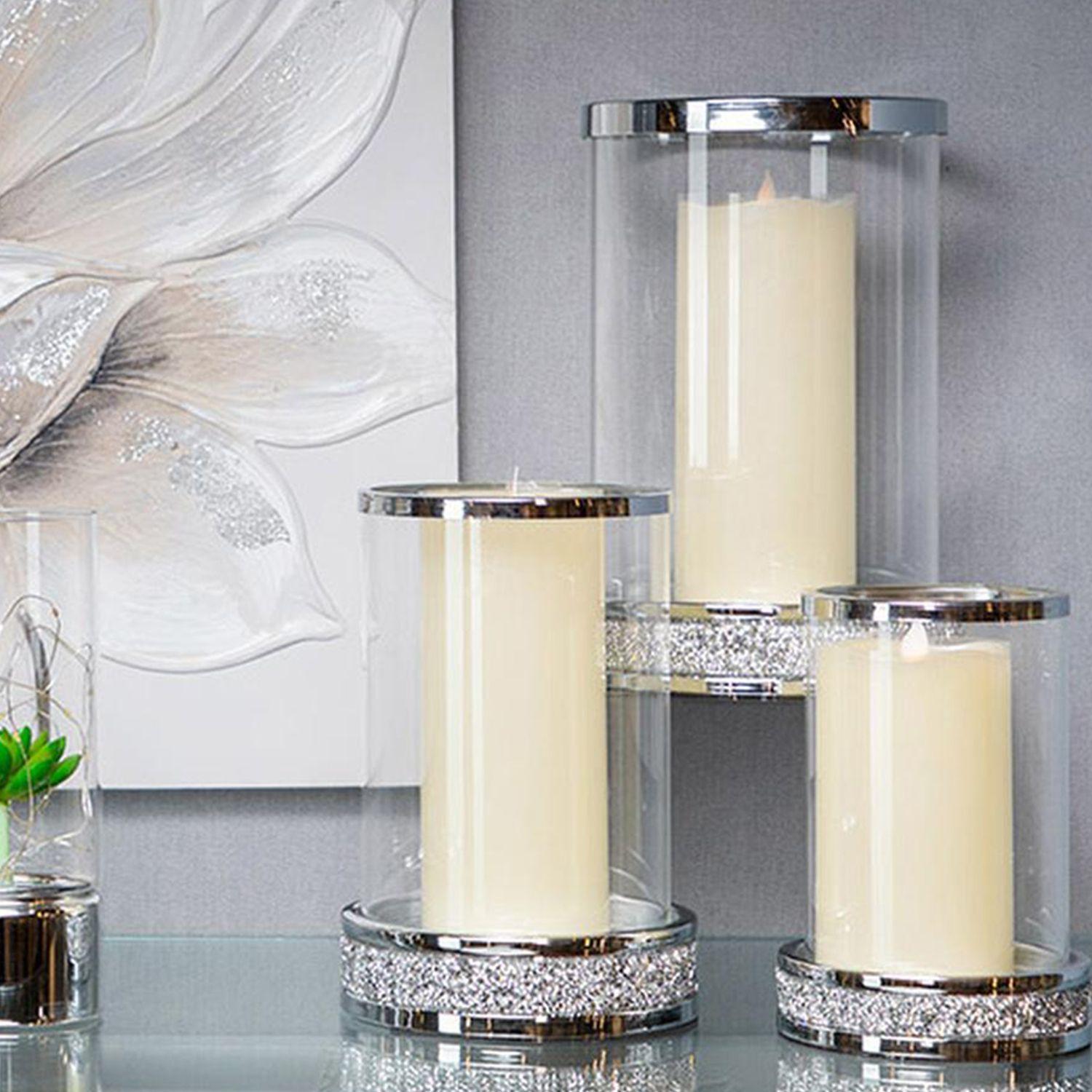 Portavela Decorativa Brillantes Alta-3