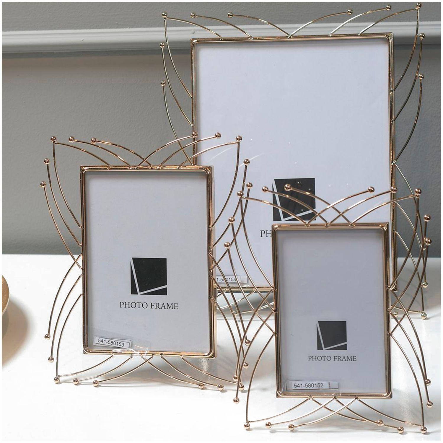 Porta Retrato Decorativo Ragusa Gold-2