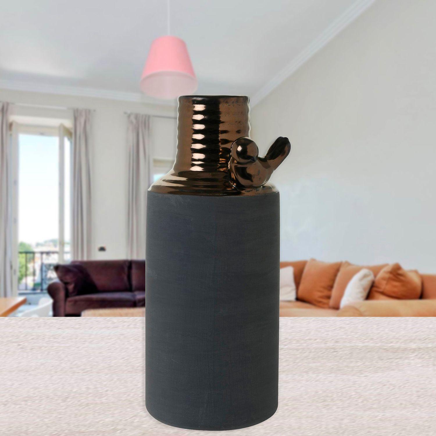 Jarrón Decorativo Mesina Grey Grande-3