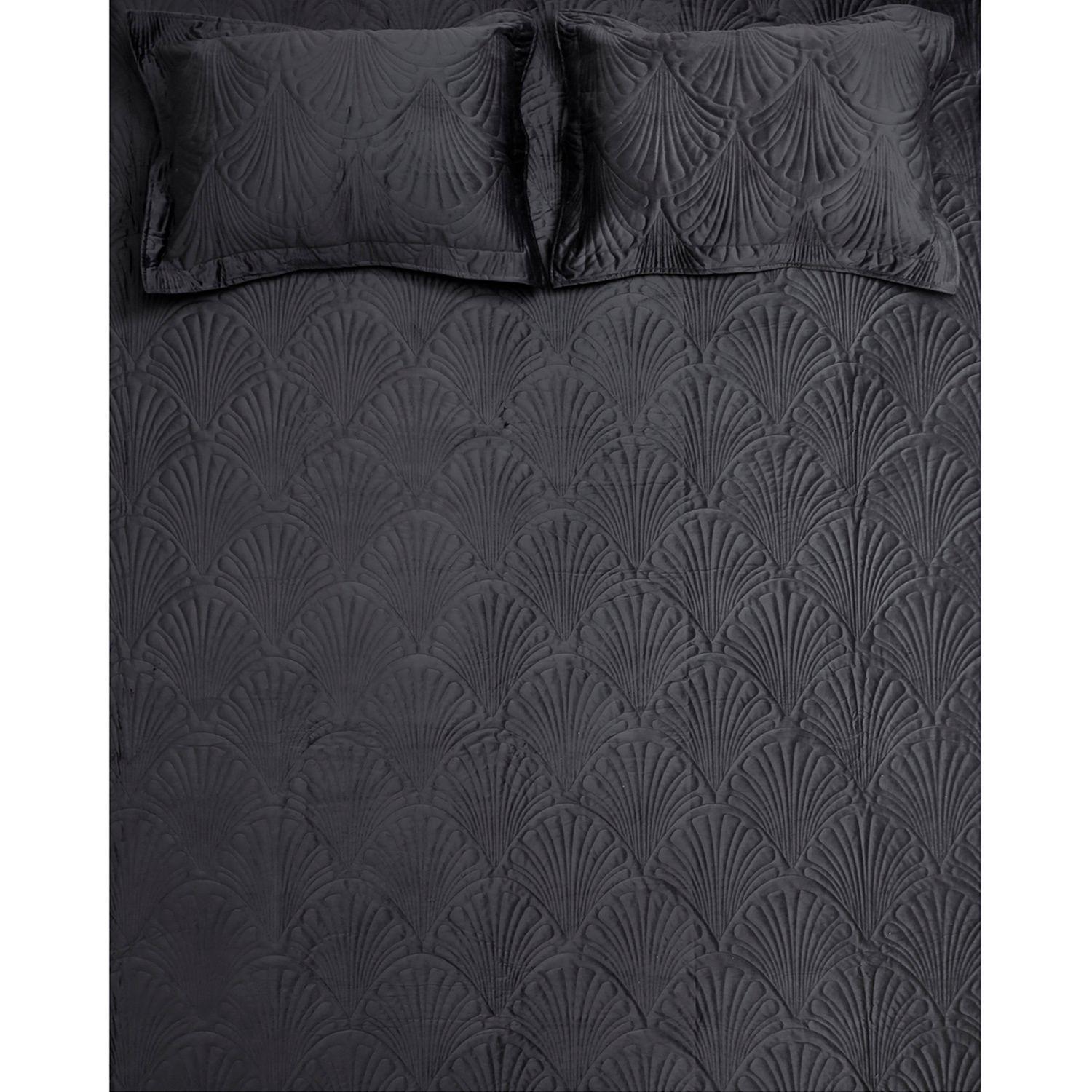 Quilt Liso Velvet Paris Grafito King-3