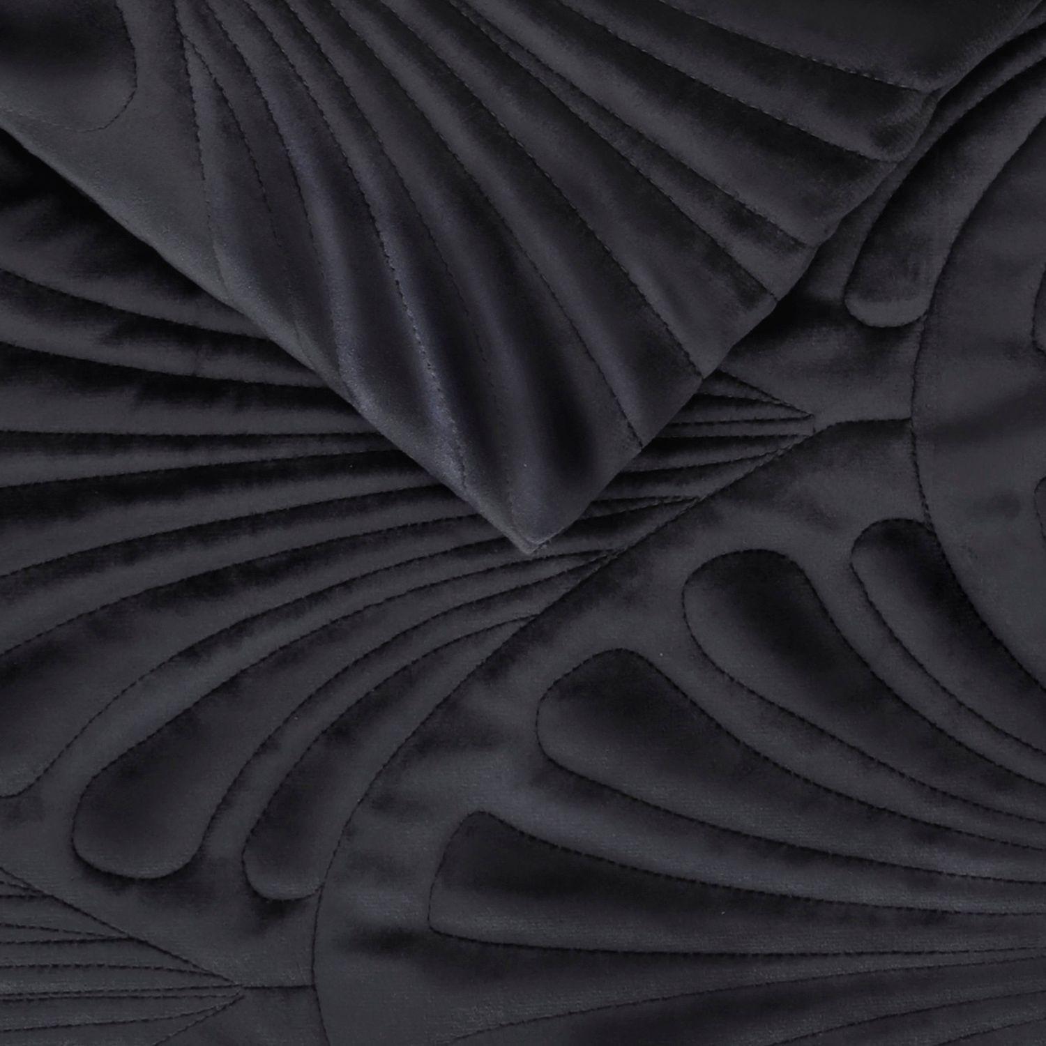 Quilt Liso Velvet Paris Grafito King-2