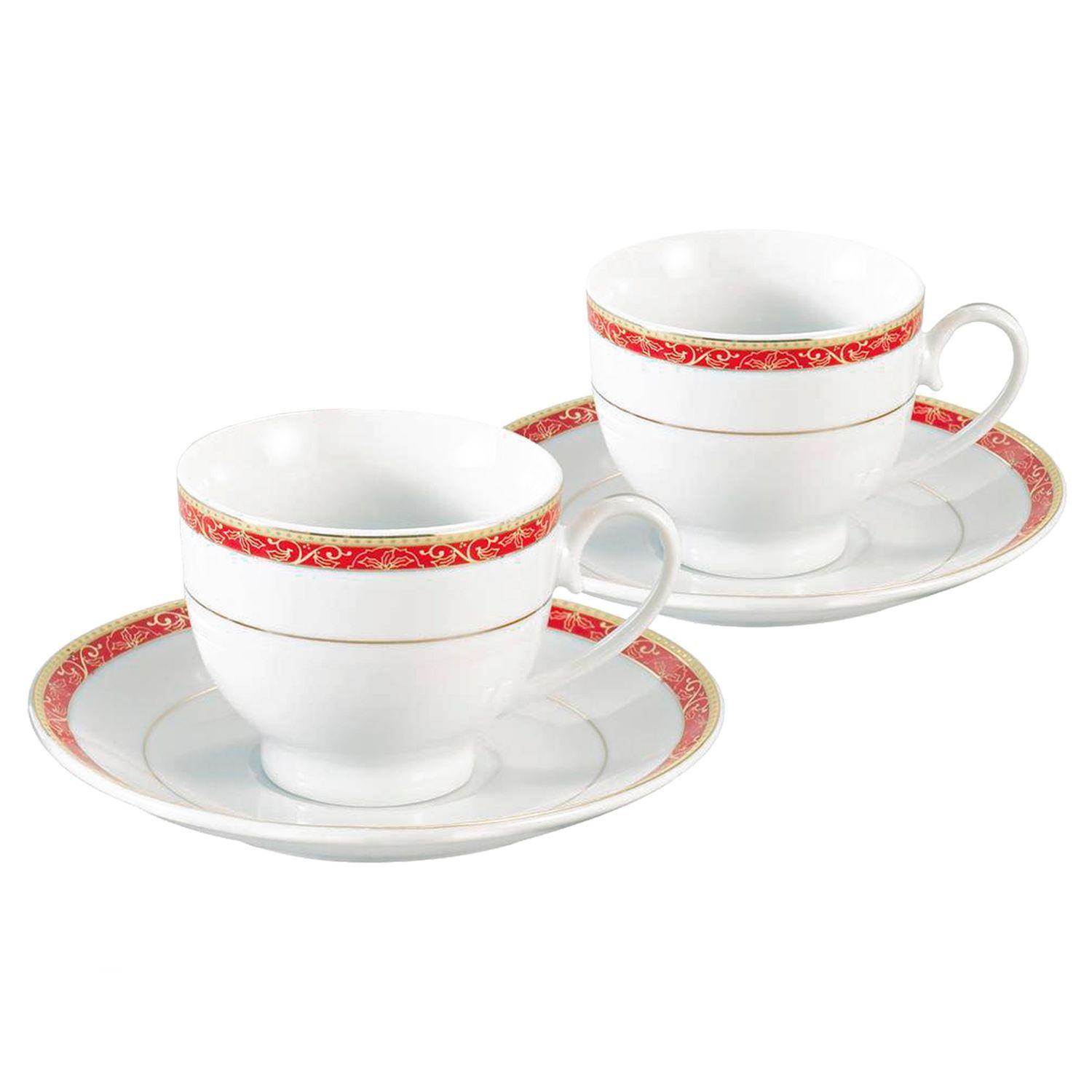 Juego de Tazas Café Brescia Gold 12 Piezas-0