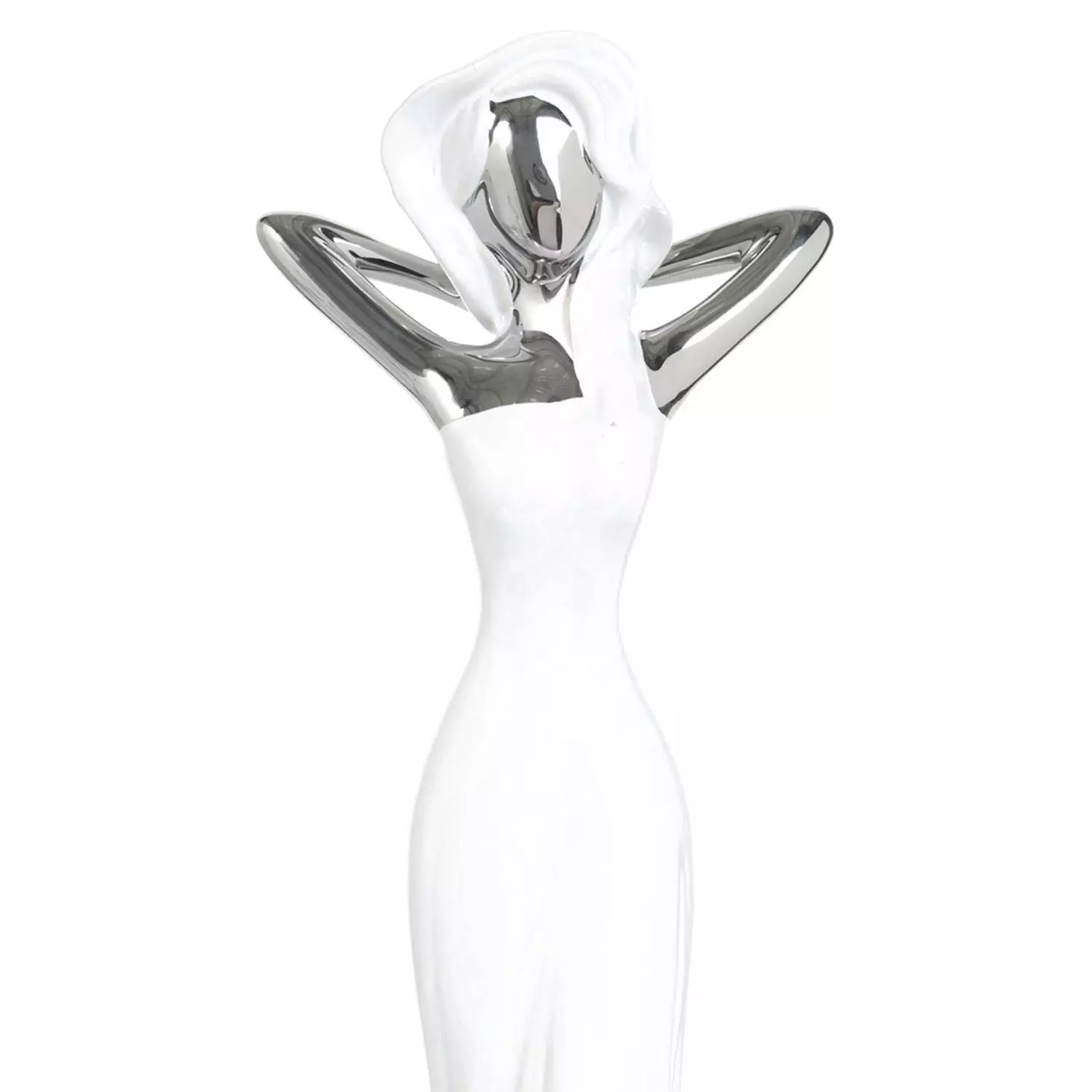 Figura Decorativa Mujer Berna Morning Silver-3